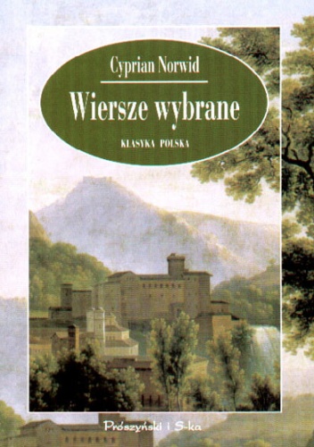 Okładka: Cyprian Kamil Norwid - Wiersze wybrane