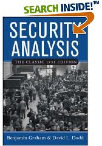 Okładka: Benjamin Graham - Security Analysis