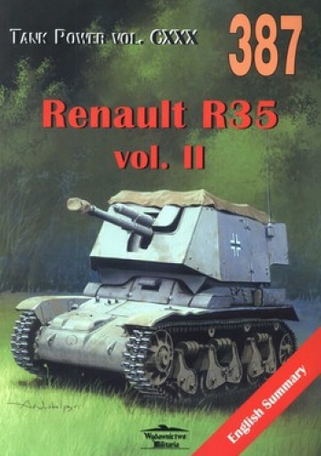 Okładka: Janusz Ledwoch - Renault R35 vol.II. Tank Power vol. CXXX.