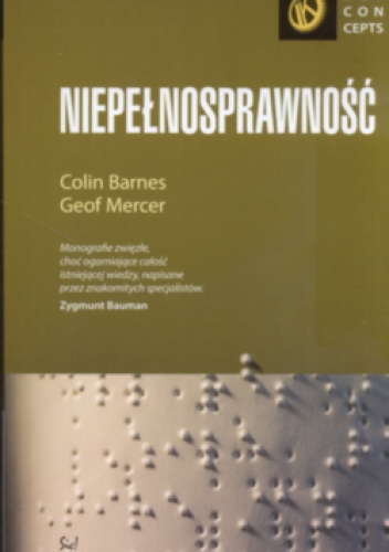 Okładka: Colin Barnes - Niepełnosprawność