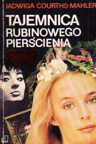 Okładka: Jadwiga Courths-Mahler - Tajemnica rubinowego pierścienia