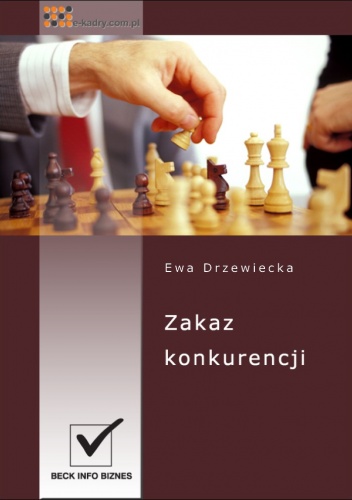 Okładka: Ewa Drzewiecka - zakaz konkurencji - e-book