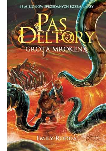 Okładka: Emily Rodda - Pas Deltory. Grota Mrokena