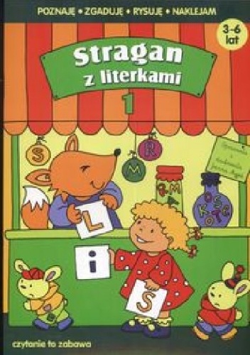 Okładka: Joanna Myjak - Stragan z literkami 1