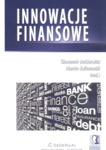 Okładka: Sławomir Antkiewicz - Innowacje finansowe