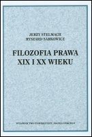 Okładka: Jerzy Stelmach - Filozofia prawa XIX i XX wieku