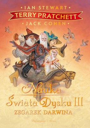Okładka: Terry Pratchett - Nauka Świata Dysku III. Zegarek Darwina