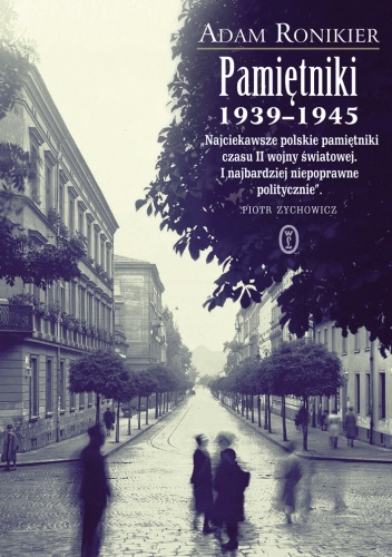 Okładka: Adam Ronikier - Pamiętniki 1939-1945