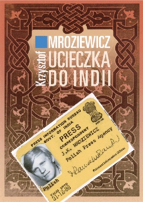 Okładka: Krzysztof Mroziewicz - Ucieczka do Indii