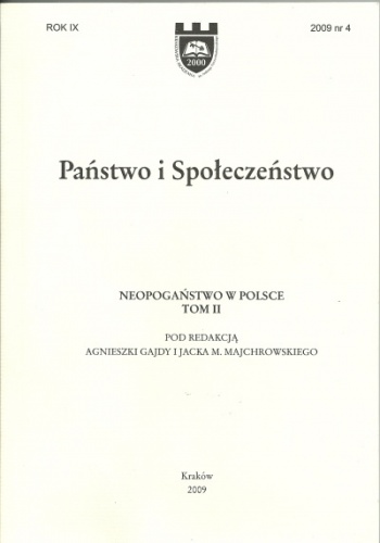 Okładka: Igor D. Górewicz - Neopogaństwo w Polsce, Tom II