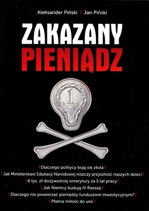 Okładka: Jan Piński - Zakazany pieniądz
