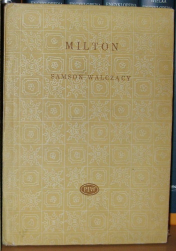 Okładka: John Milton - Samson walczący