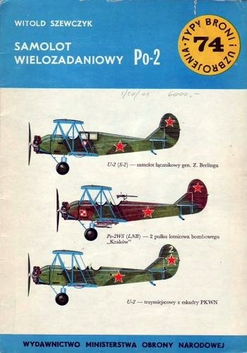 Okładka: Witold Szewczyk - Samolot wielozadaniowy Po-2