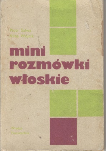 Okładka: Piotr Salwa - Mini rozmówki włoskie