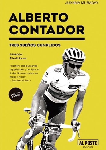 Okładka: Juanma Muraday - Alberto Contador. Tres sueños cumplidos