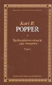 Okładka: Karl Raimund Popper - Społeczeństwo otwarte i jego wrogowie. Tom 1: Urok Platona