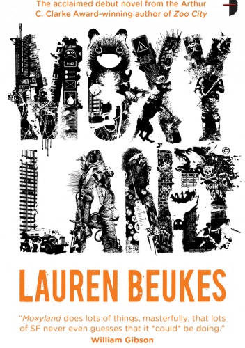Okładka: Lauren Beukes - Moxyland