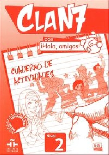 Okładka: Maria Castro - Clan 7 Con iHola amigos! Nivel 2