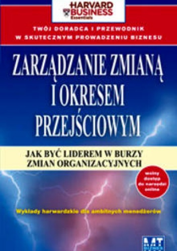 Okładka: Karolina Krzywicka-Szpor - zarządzanie zmianą I Okresem Przejściowym