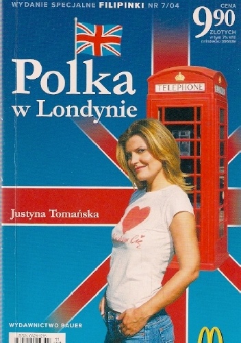 Okładka: Justyna Tomańska - Polka w Londynie