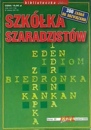 Okładka: Bogdan Witek - Szkółka szaradzistów