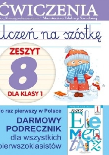 Okładka: Anna Wiśniewska - Uczeń na szóstkę. Zeszyt 8 dla klasy 1. Ćwiczenia
