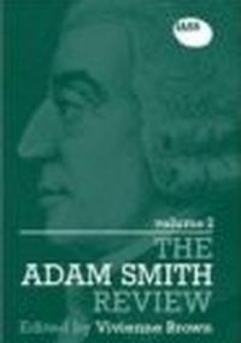 Okładka: Vivienne Brown - Adam Smith Review v 2