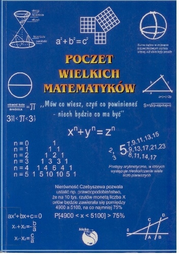 Okładka: Włodzimierz Krysicki - Poczet wielkich matematyków