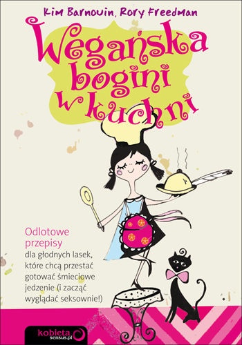 Okładka: Kim Barnouin - Wegańska bogini w kuchni