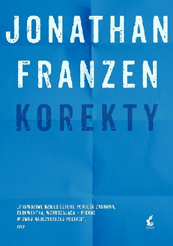 Okładka: Jonathan Franzen - Korekty