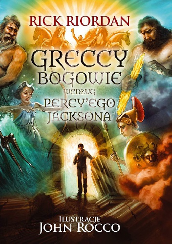 Okładka: Rick Riordan - Greccy Bogowie według Percy'ego Jacksona
