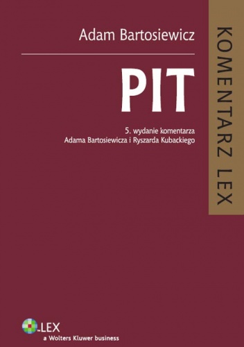 Okładka: Adam Bartosiewicz - PIT. Komentarz