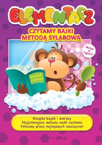 Okładka: Alicja Karczmarska-Strzebońska - Elementarz. Czytamy bajki metodą sylabową