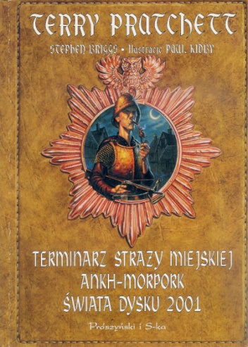 Okładka: Terry Pratchett - Terminarz Straży Miejskiej Ankh-Morpork 2001