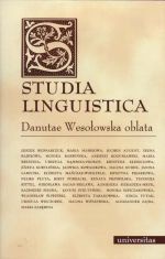 Okładka: H. Kurek - Studia linguistica Danutae Wesołowska oblata