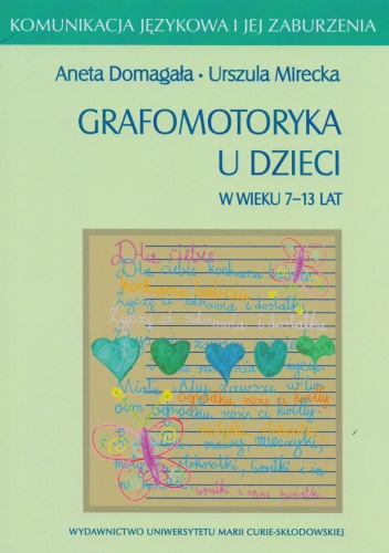 Okładka: Aneta Domagała - Grafomotoryka u dzieci w wieku 7-13 lat