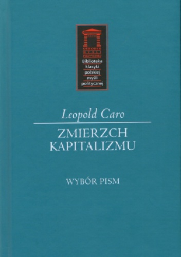 Okładka: Leopold Caro - Zmierzch kapitalizmu