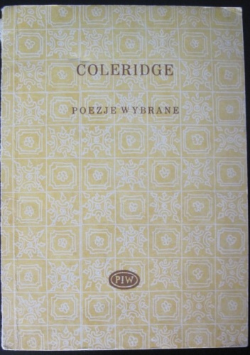 Okładka: Samuel Taylor Coleridge - Poezje wybrane