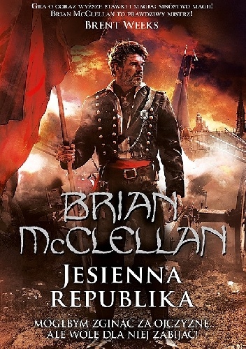 Okładka: Brian McClellan - Jesienna republika