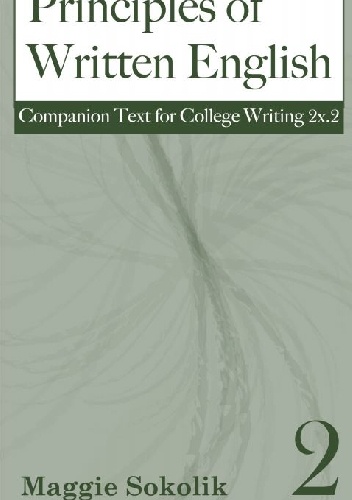 Okładka: Maggie Sokolik - Principles in Written English