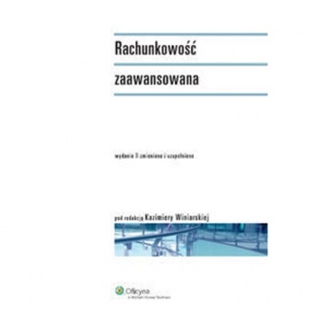 Okładka: Ksenia Czubakowska - Rachunkowość zaawansowana