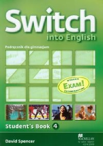 Okładka: David Spencer - Switch into English 4 Student's Book