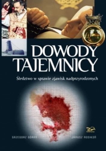 Okładka: Janusz Rosikoń - Dowody Tajemnicy