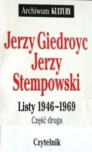 Okładka: Jerzy Giedroyc - Listy 1946-1969. Cz. 2