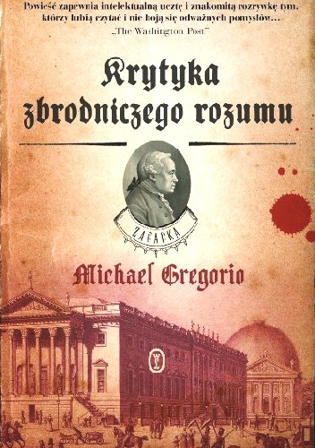 Okładka: Michael Gregorio - Krytyka zbrodniczego rozumu