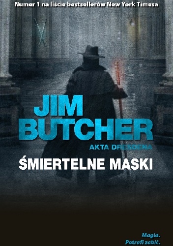 Okładka: Jim Butcher - Śmiertelne maski