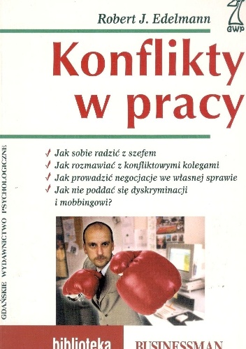 Okładka: Robert J. Edelmann - Konflikt w pracy