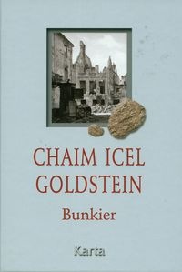 Okładka:  Chaim Icel Goldstein - Bunkier