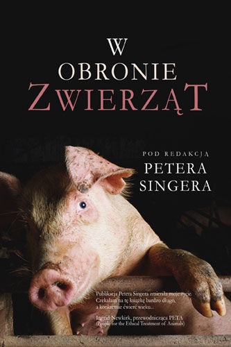 Okładka:  praca zbiorowa - W obronie zwierząt