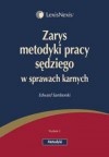 Okładka: Edward Samborski - Zarys metodyki pracy sędziego w sprawach karnych
